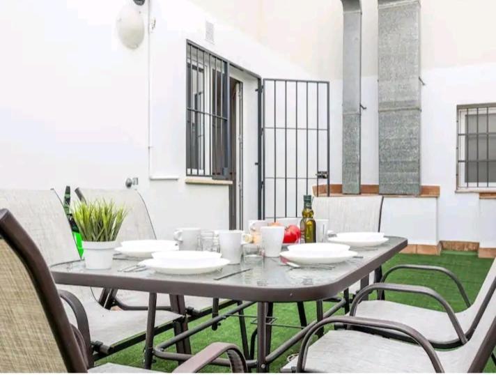 Apartamento Con Patio Y Piscina Cerca De Sevilla La Algaba Eksteriør bilde